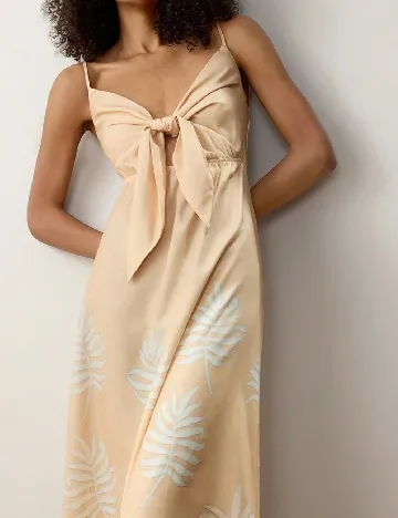 Rochie lunga SHEIN, crem
