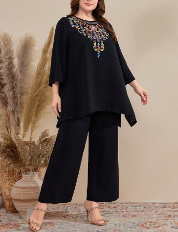 Compleu SHEIN CURVE, negru