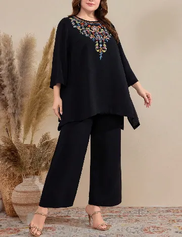 Compleu SHEIN CURVE, negru