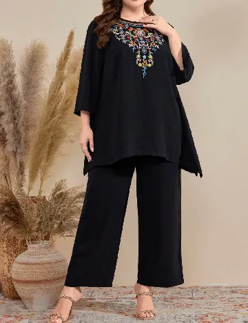 Compleu SHEIN CURVE, negru