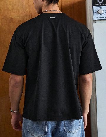 Tricou Oversize SHEIN, negru