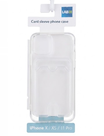 Husa iPhone 11 Pro/XS/X LAB 31, transparent