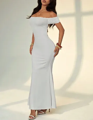 Rochie lunga SHEIN, alb