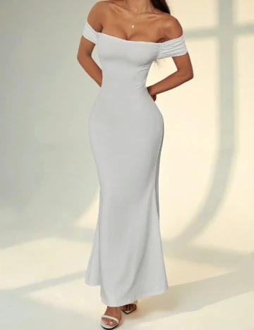 Rochie lunga SHEIN, alb