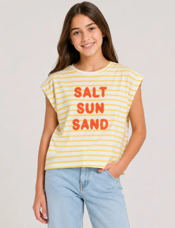 Tricou Zara, galben