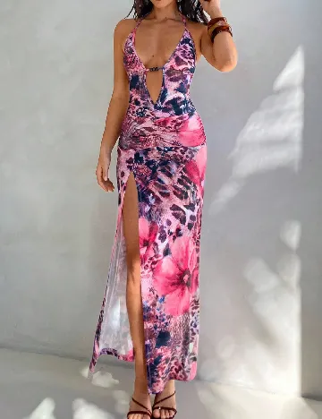 Rochie lunga SHEIN, mix culori