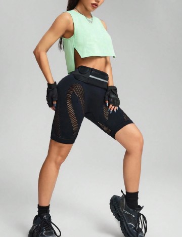 Top SHEIN, verde