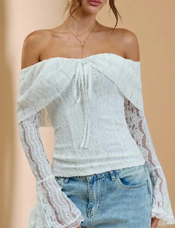 Bluza SHEIN, alb