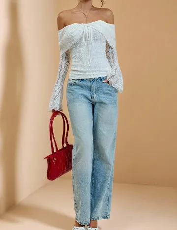 Bluza SHEIN, alb