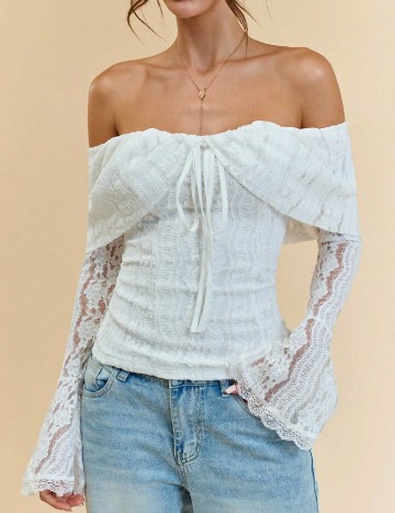 Bluza SHEIN, alb