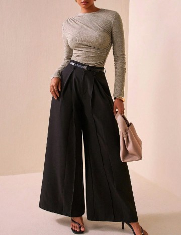 Bluza SHEIN, maro deschis