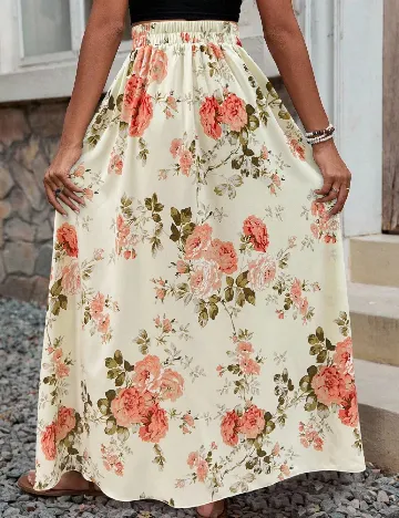 Fusta SHEIN, floral print