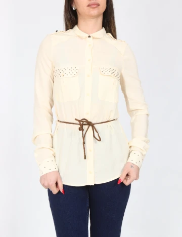 Camasa Bershka, galben