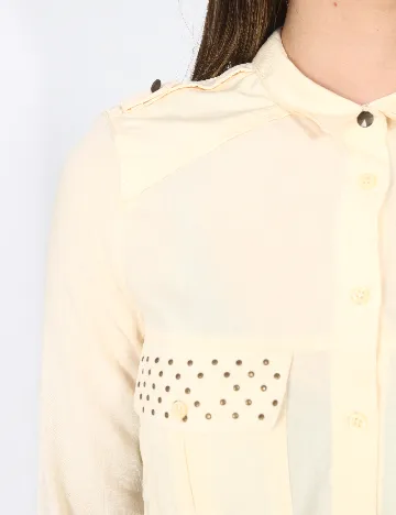 Camasa Bershka, galben