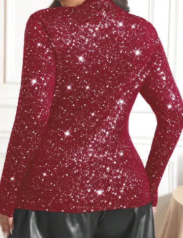 Bluza SHEIN CURVE, rosu