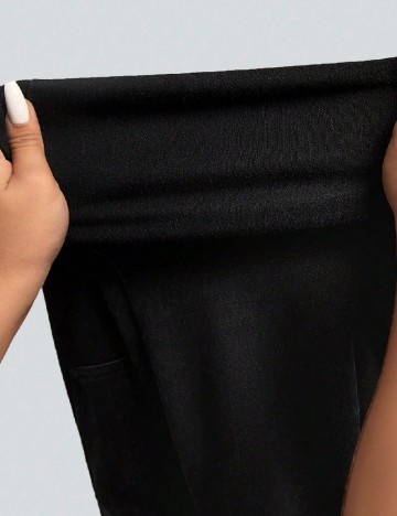 Pantaloni SHEIN CURVE, negru
