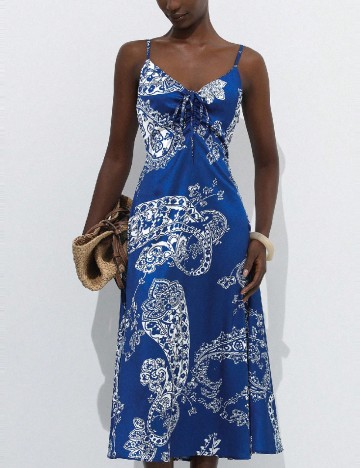 Rochie medie SHEIN, albastru