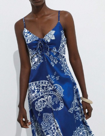 Rochie medie SHEIN, albastru