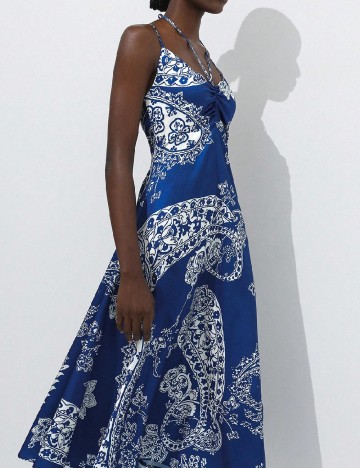 Rochie medie SHEIN, albastru