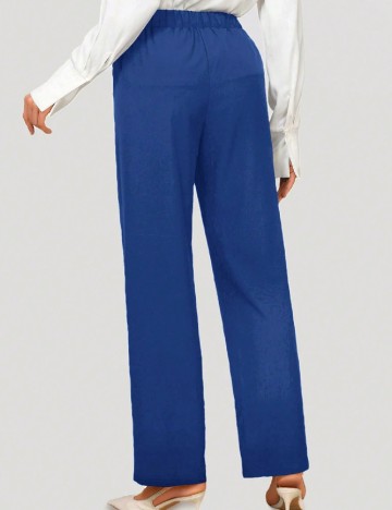 Pantaloni SHEIN, bleumarin