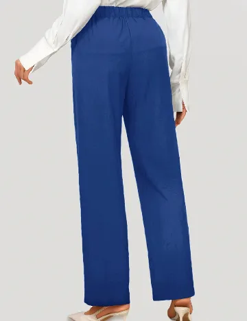 Pantaloni SHEIN, bleumarin