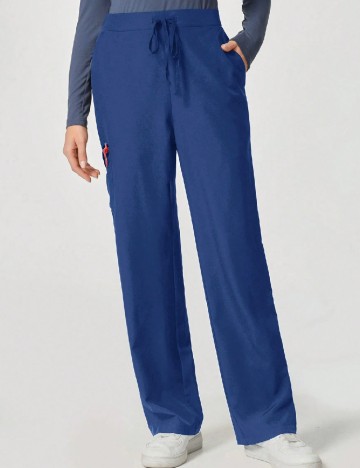 Pantaloni SHEIN, bleumarin