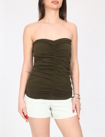 Top Bershka, verde