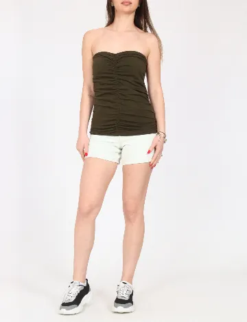 Top Bershka, verde