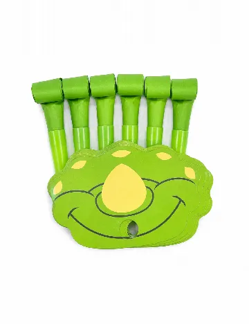 Suflători de petrecere 8 bucati Cool 2 Party, verde