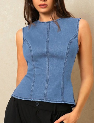 Top SHEIN, albastru