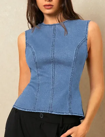 Top SHEIN, albastru