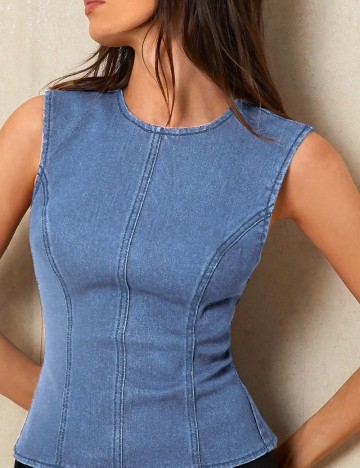 Top SHEIN, albastru