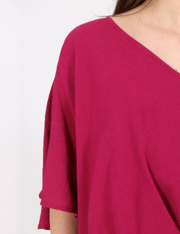Rochie scurta Zara, magenta