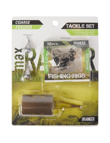Set accesorii pescuit Max Ranger, mix culori