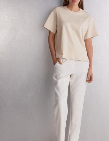 Tricou Intimissimi, crem