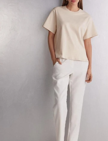Tricou Intimissimi, crem
