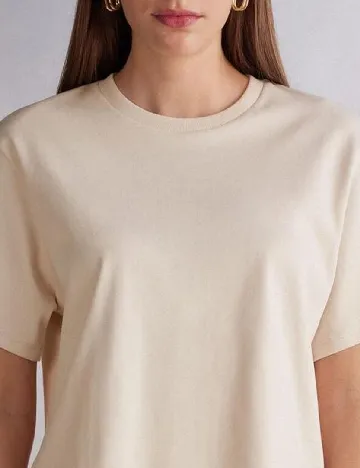 Tricou Intimissimi, crem