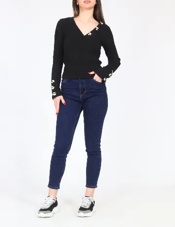 Bluza Bershka, negru