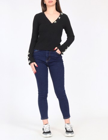 Bluza Bershka, negru