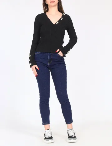 Bluza Bershka, negru