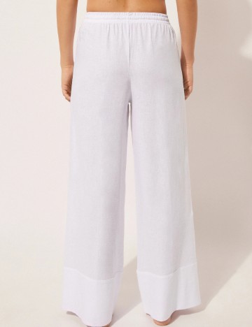 Pantaloni Calzedonia, alb