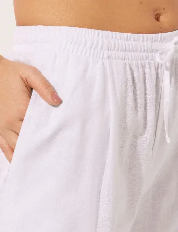 Pantaloni Calzedonia, alb
