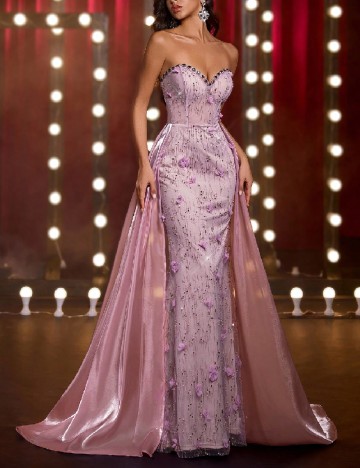 Rochie lunga SHEIN, roz