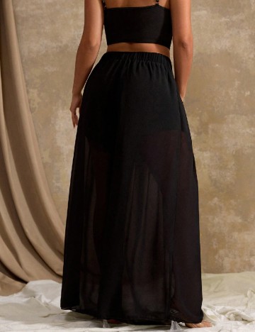 Pantaloni SHEIN CURVE, negru