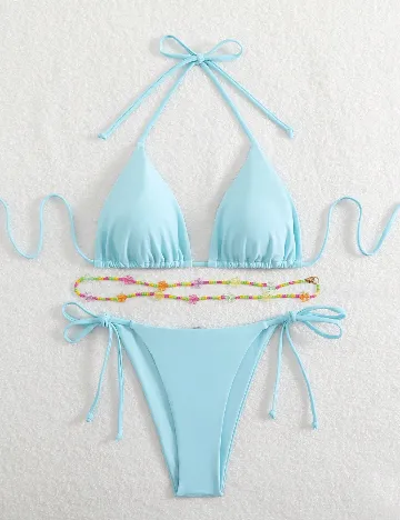 Costum de baie SHEIN, bleu