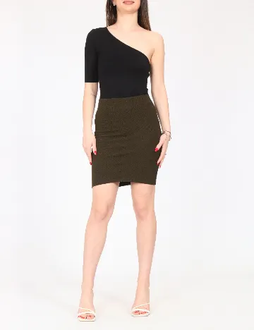 Top Bershka, negru