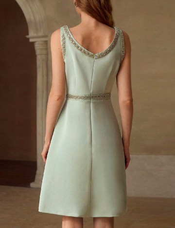 Rochie scurta MOTF, verde