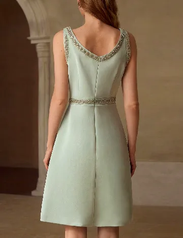 Rochie scurta MOTF, verde