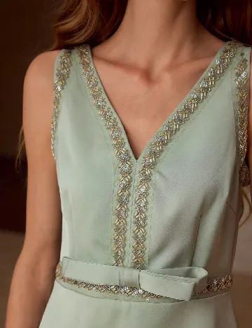 Rochie scurta MOTF, verde
