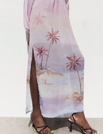 Rochie de plaja SHEIN, roz